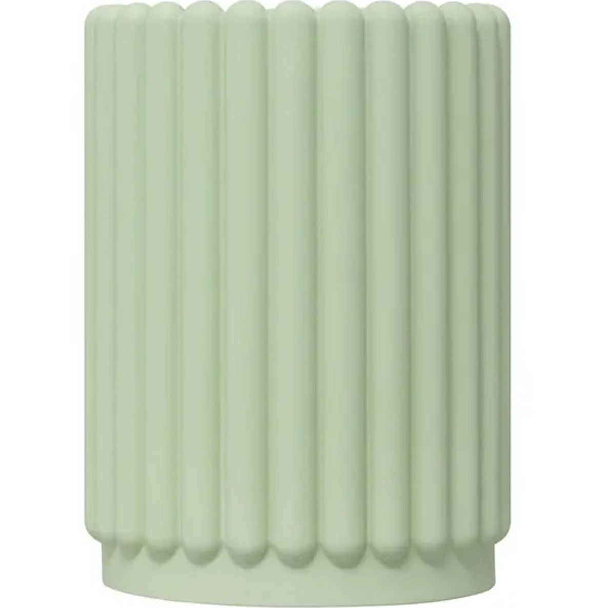 4-delige Lichtgroene Badkamer &amp; Keukenset - Zeepdispenser, Zeepbakje, Tandenborstelhouder en Plateau - Modern Design van Hars - Zeeppomp - Zeepset