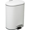 5Five afvalemmer soft close 6 L, wit