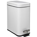 5Five afvalemmer soft close 5 L, wit