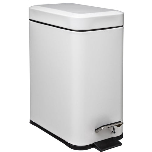 5Five afvalemmer soft close 5 L, wit