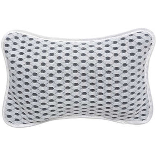 5Five badkussens Relax met antislip, wit, 26 x 17 cm, set van 2