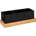 5Five bureau-organizer Bava van bamboe, 2 vakken