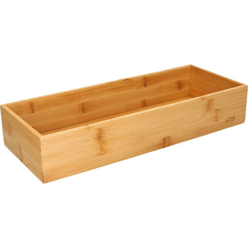 5Five bestekbak Tidy Smart van bamboe, 1 vak, 38 x 15 cm