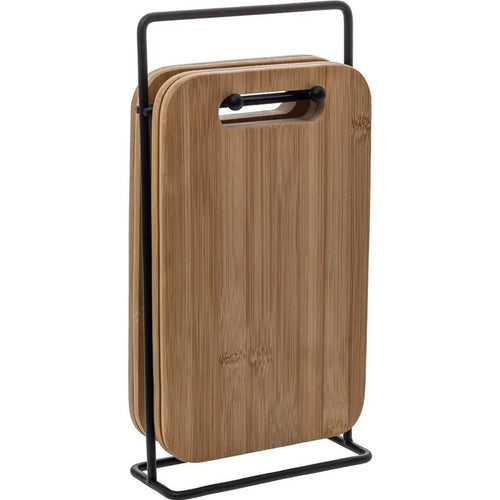 5Five broodplankjes met houder, set van 4, 15 x 6,5 x 26 cm