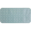 5Five antislip badmat met zuignappen, ijsblauw pvc, 70 x 35 cm
