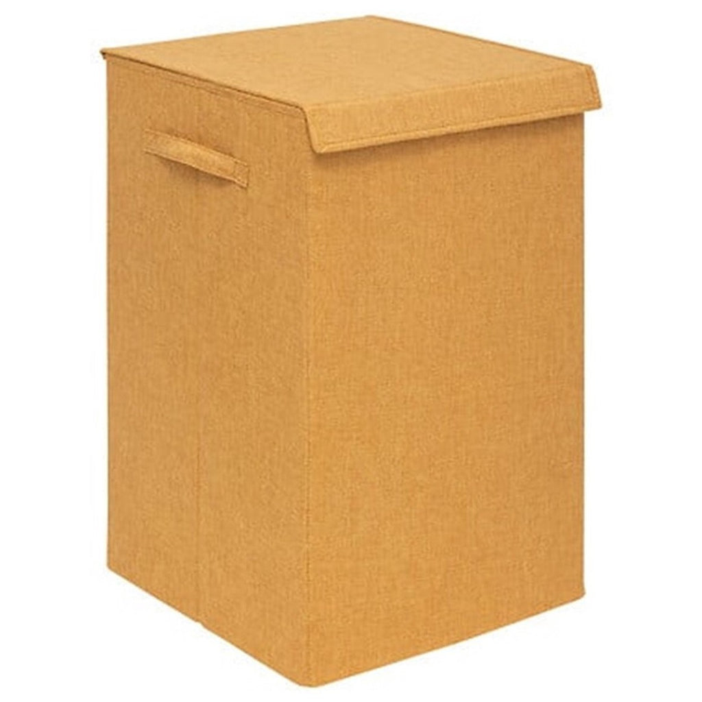 5Five Eureka sorteerwasmand 74 L, okergeel, met klep