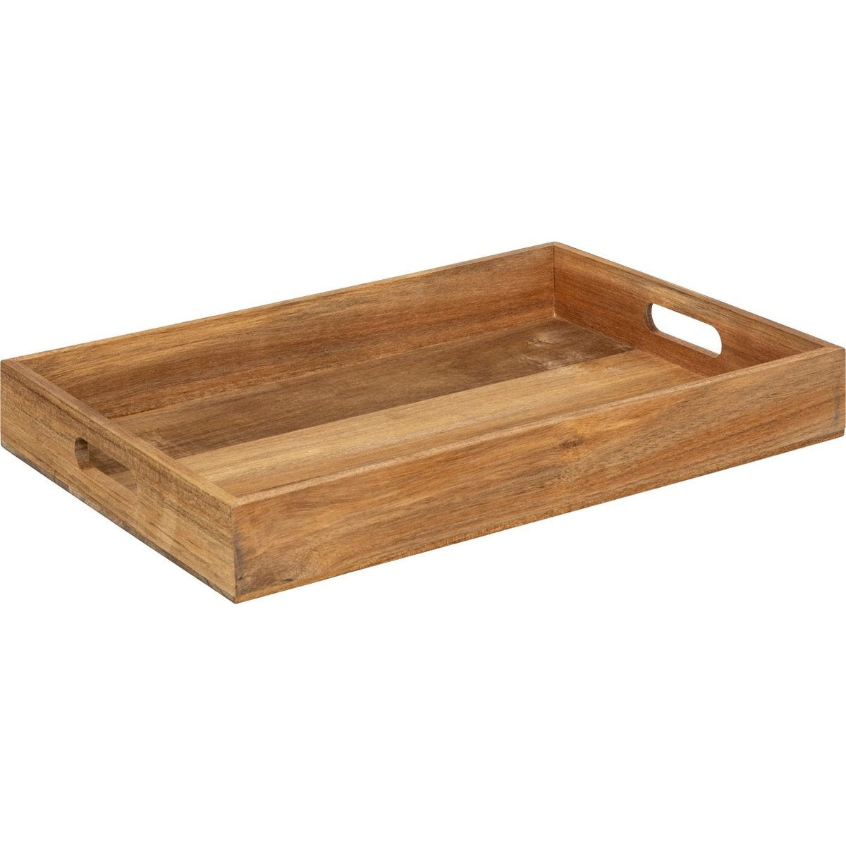 5Five dienblad van acaciahout met opstaande rand, 42 x 30 cm