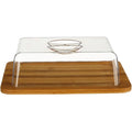 5Five kaasbox met deksel, bamboe, 24 x 19 x 9 cm
