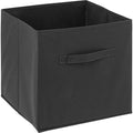 5Five opbergmand donkergrijs, 31 x 31 x 31 cm, 29 L, opvouwbaar