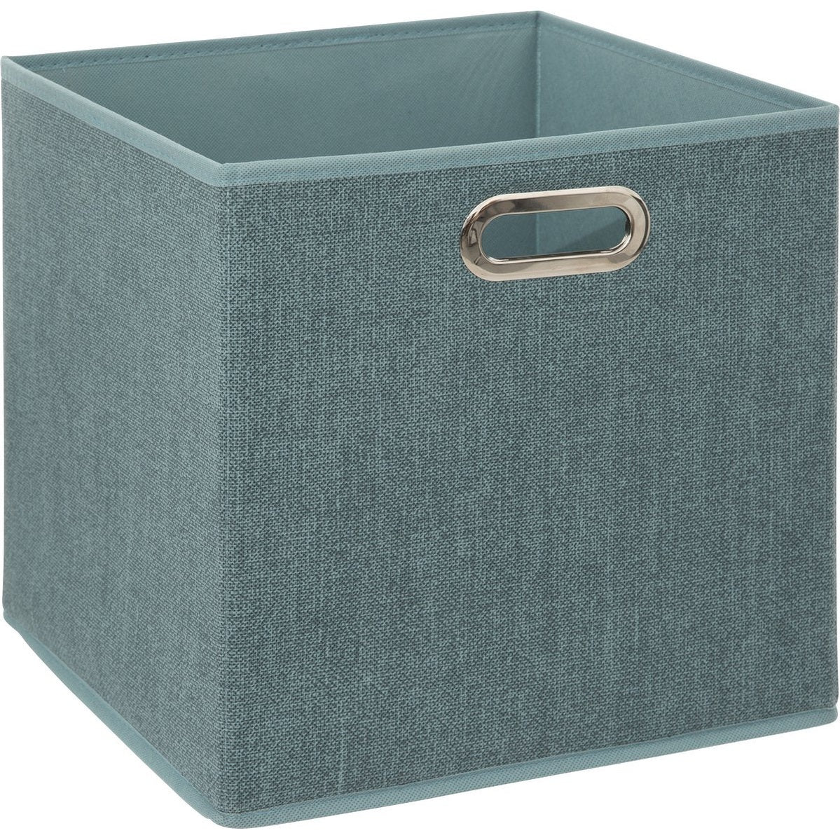 5Five opbergmand ijsblauw van stof, 31 x 31 x 31 cm, 29 L