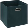 5Five opbergmand smaragdgroen, 29 L, 31 x 31 x 31 cm
