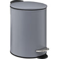 5Five pedaalemmer donkergrijs 3 L, soft close