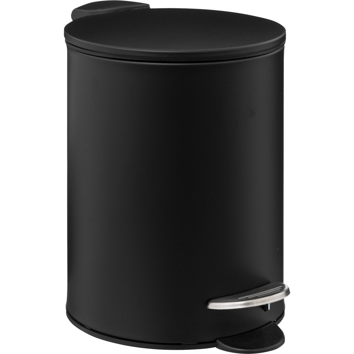 5Five pedaalemmer 3 L, zwart, softclose, 23 cm