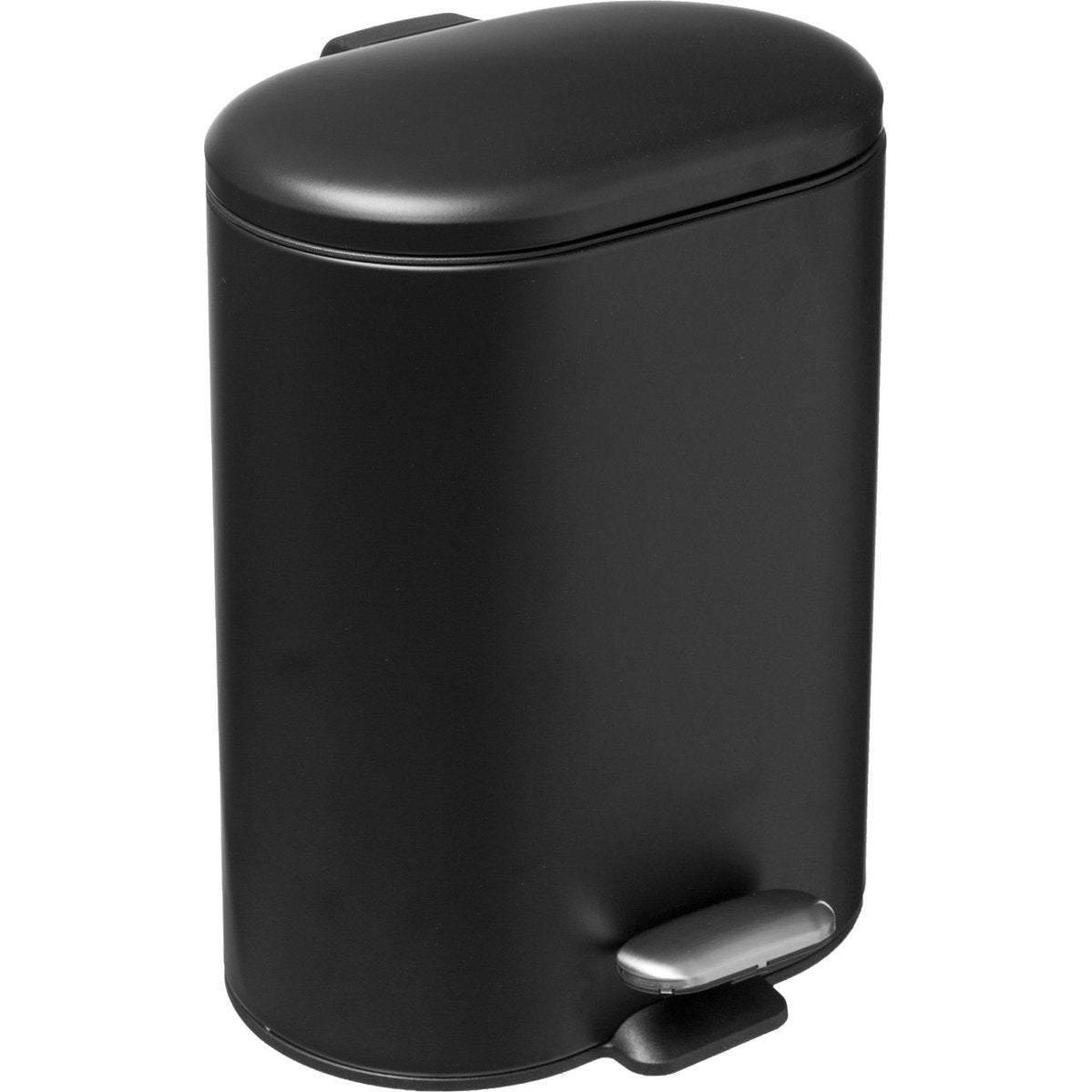 5Five pedaalemmer 6 L zwart, soft close