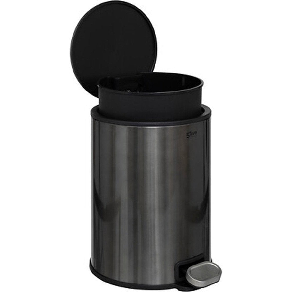 5Five pedaalemmer Delta van rvs, titanium, 6 L (3)