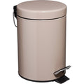 5Five pedaalemmer taupe 3 L, metaal