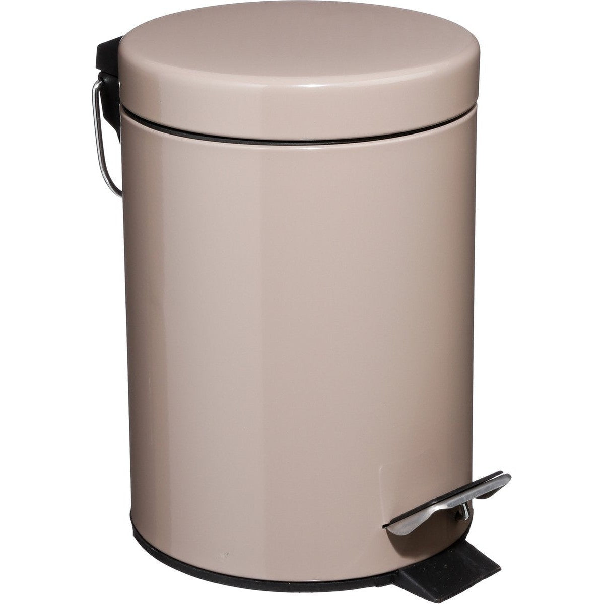 5Five pedaalemmer taupe 3 L, metaal