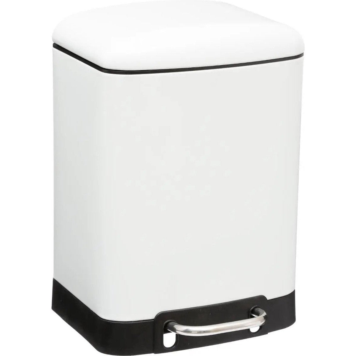 5Five pedaalemmer 6 L, wit, 23 x 22 x 32 cm
