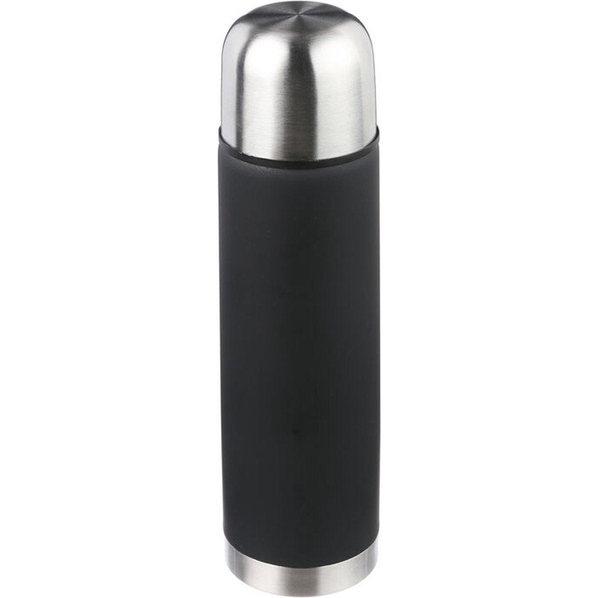 5Five isoleerfles van rvs, 0,5 L, zwart