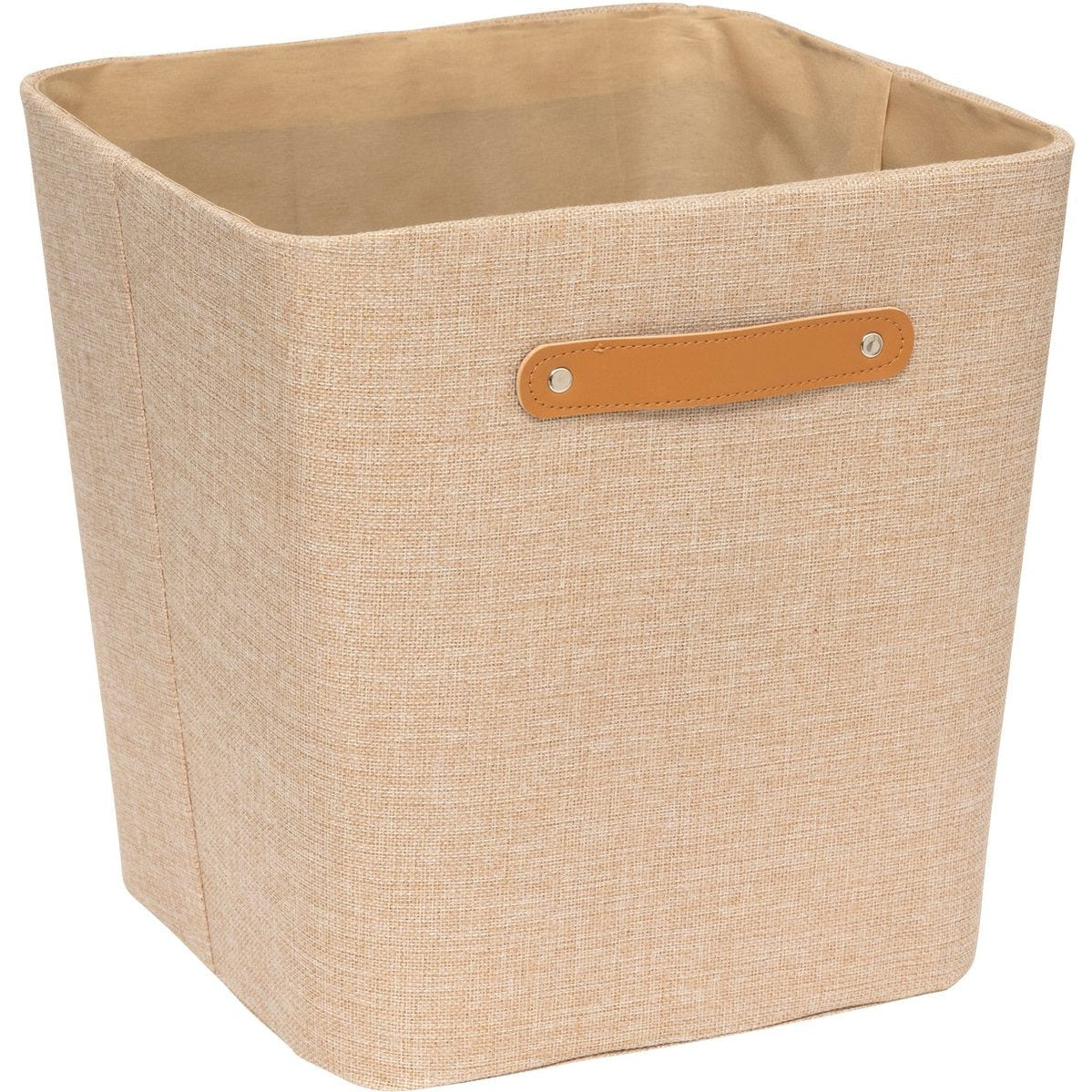 5Five Roundy opbergmand polyester, 31 x 31 x 31 cm, beige