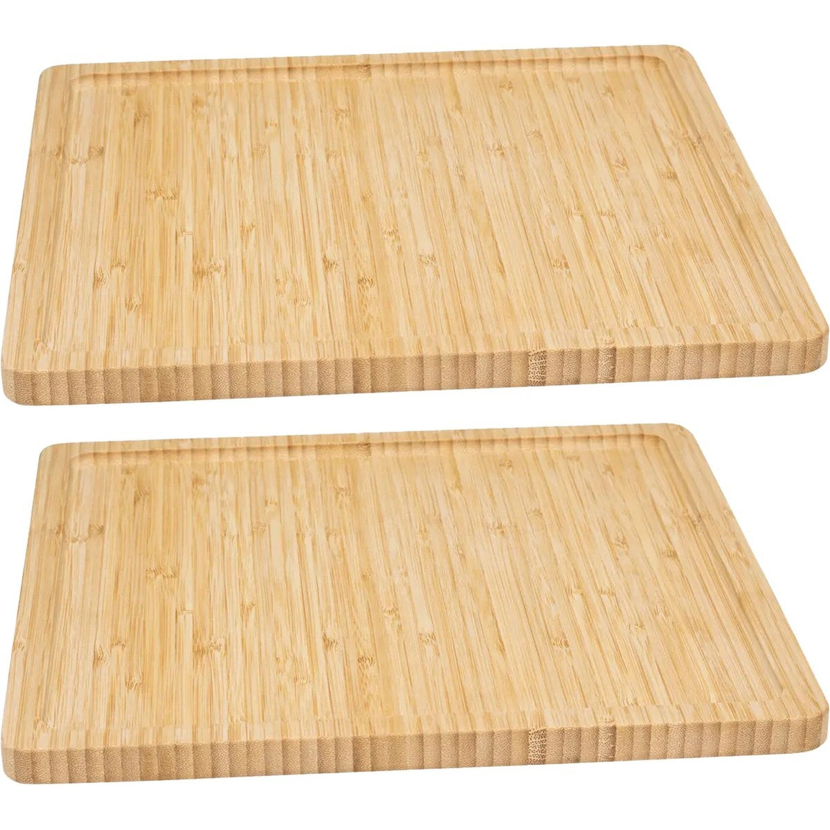 5Five serveerplankjes van bamboe, 30 x 30 cm, set van 2