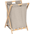 5Five Tidybox opvouwbare wasmand 50 L, grijs, 46 x 36 x 68 cm