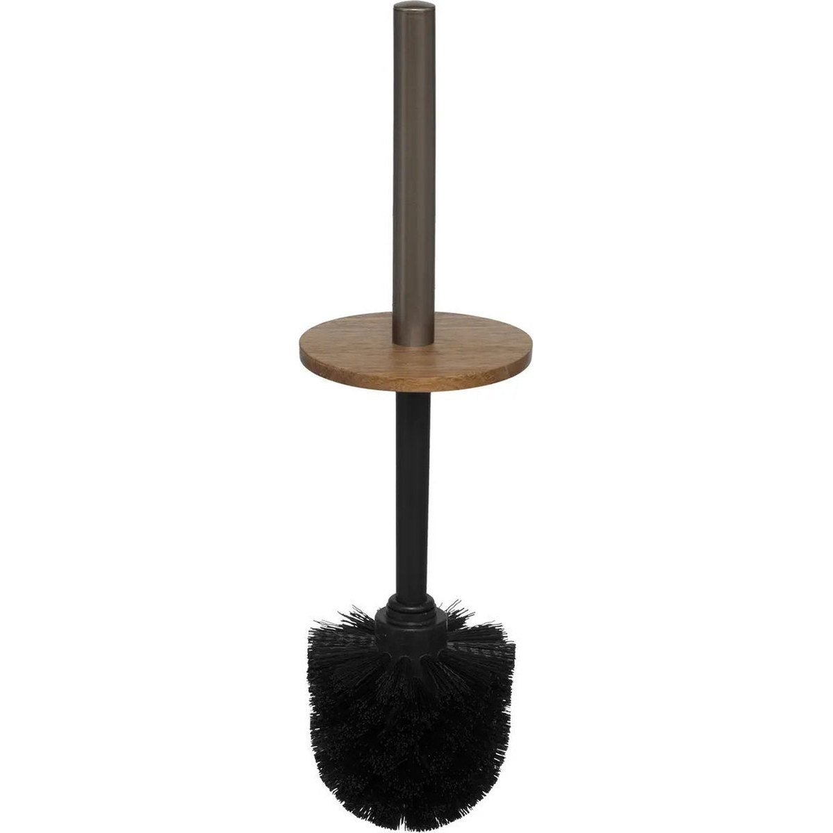 5Five toiletborstel Como Marble met houder, wit, 10 x 37 cm