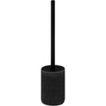 5Five toiletborstel Onyx in houder, antraciet, 40 x 9 cm