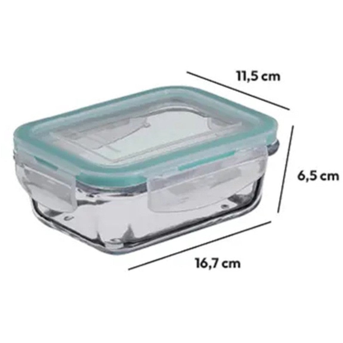 5Five glazen vershoudbakjes met deksel, set van 2, 540 ml (9)