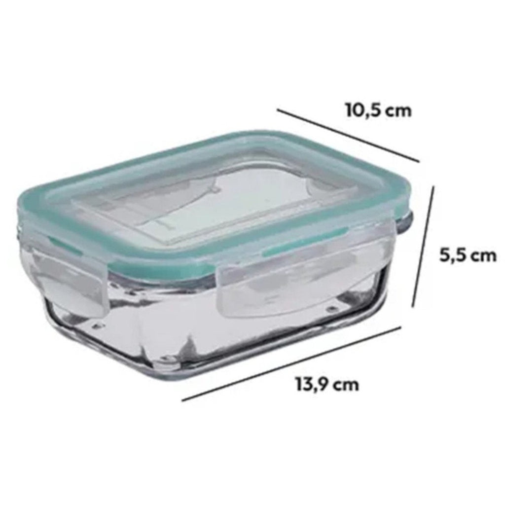 5Five glazen vershoudbakjes met deksel, set van 3, 330 ml (9)