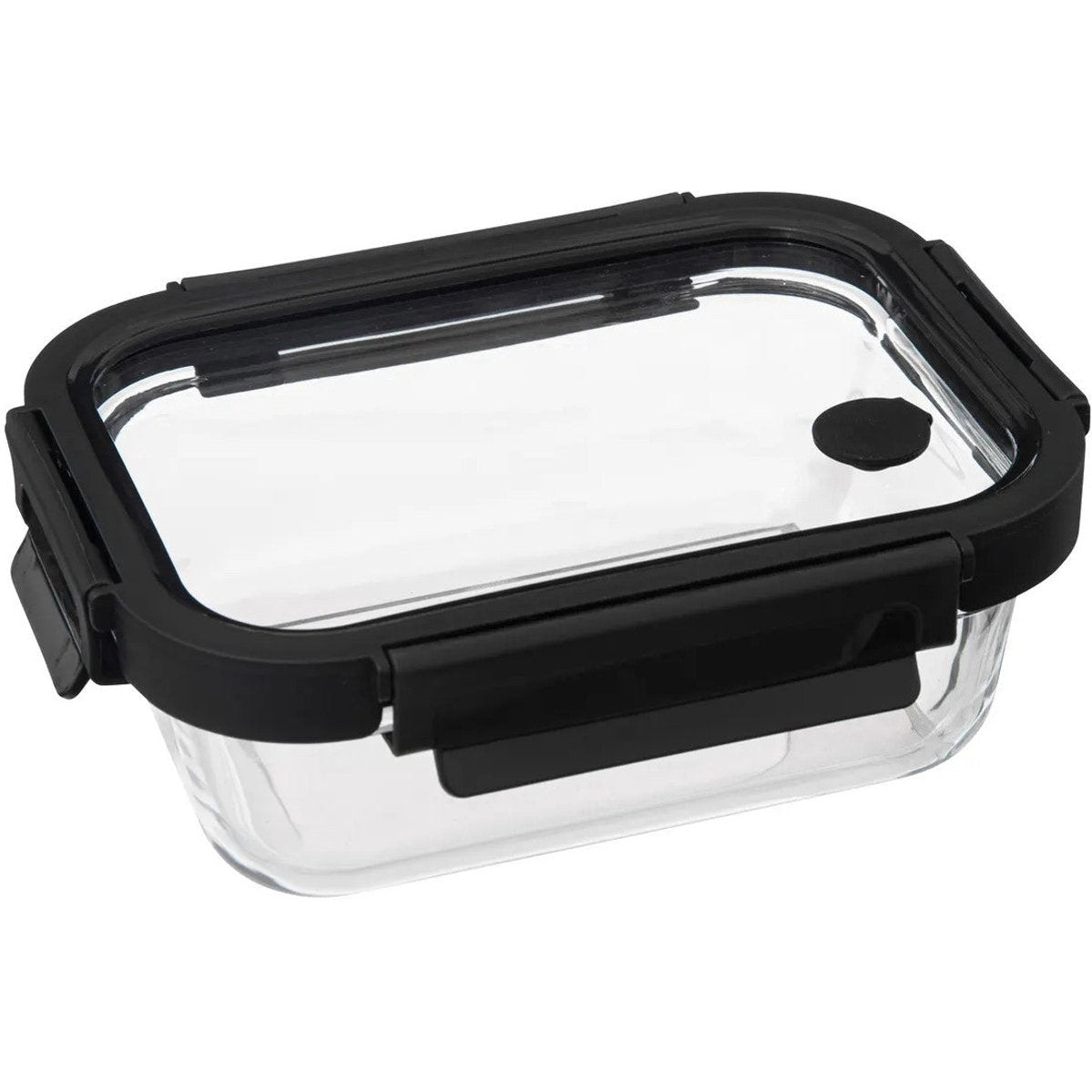 5Five glazen vershoudbakjes zwart, set van 3, 500 ml (13)