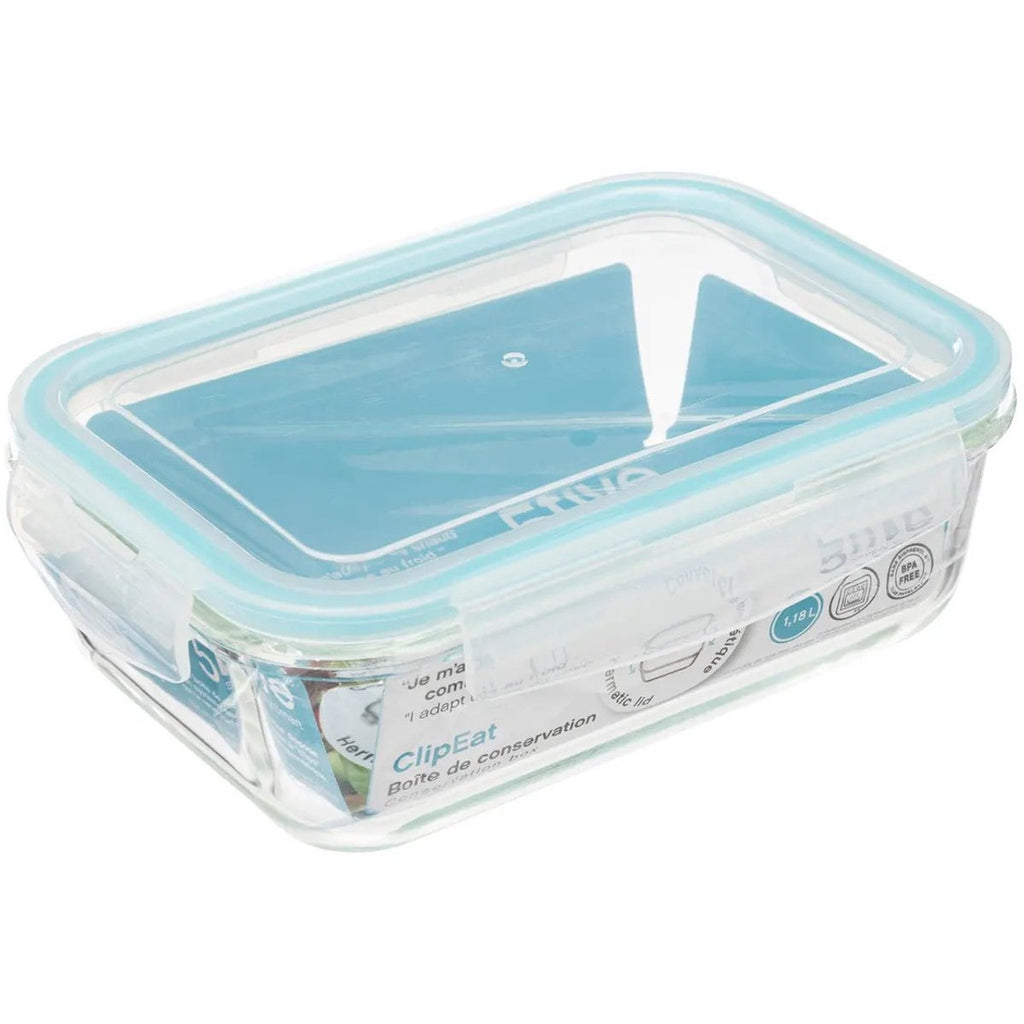 5Five glazen vershoudbakjes met deksel, set van 3, 1180 ml (8)