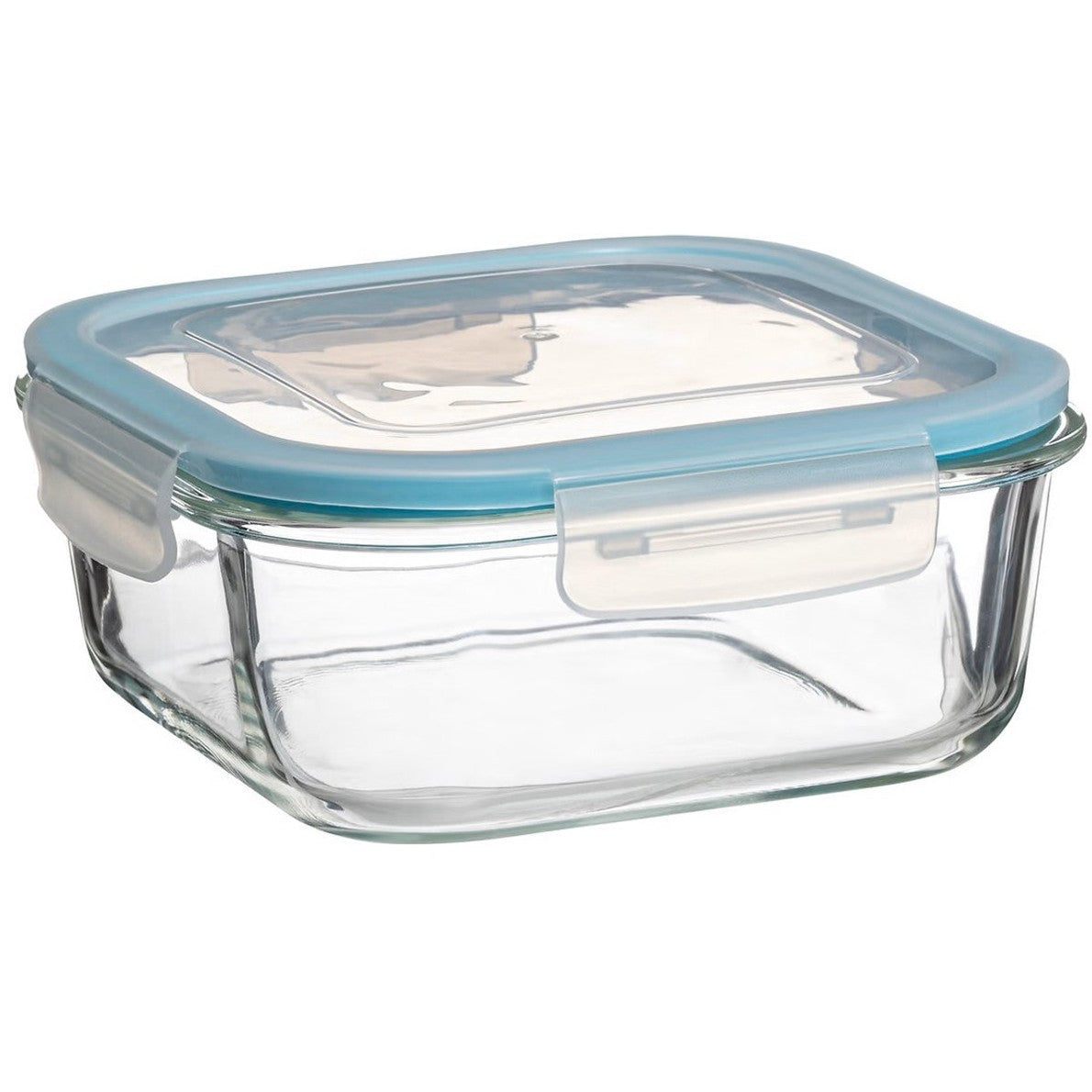 5Five glazen vershoudbakjes met clips, set van 6 (330-1180 ml) (2)