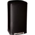 5Five pedaalemmer van rvs, zwart, 30 L (35 x 32 x 62 cm)