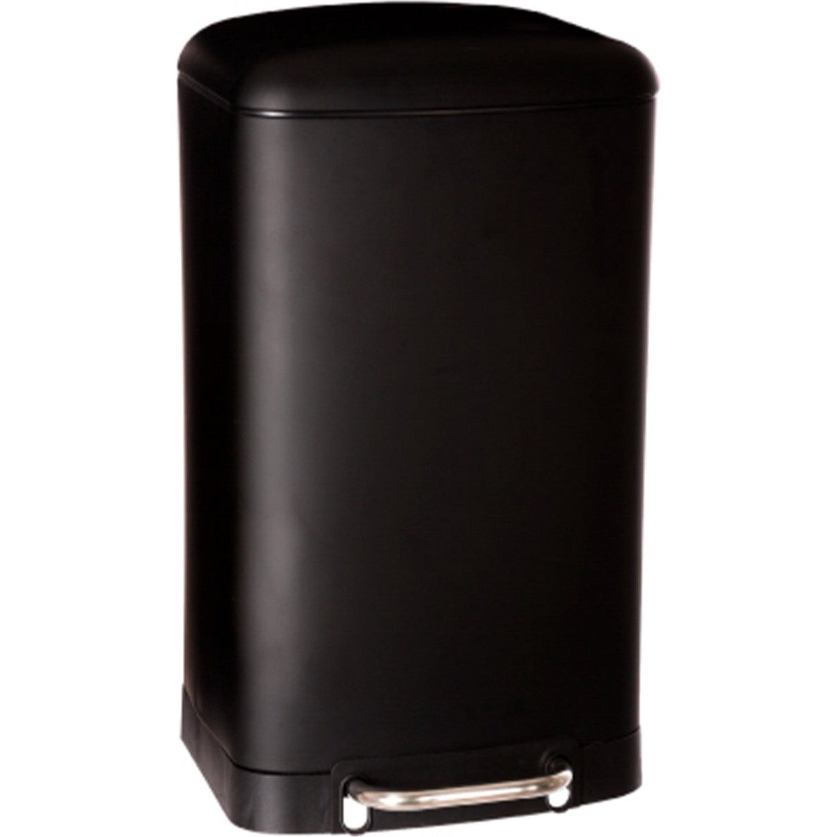 5Five pedaalemmer van rvs, zwart, 30 L (35 x 32 x 62 cm)