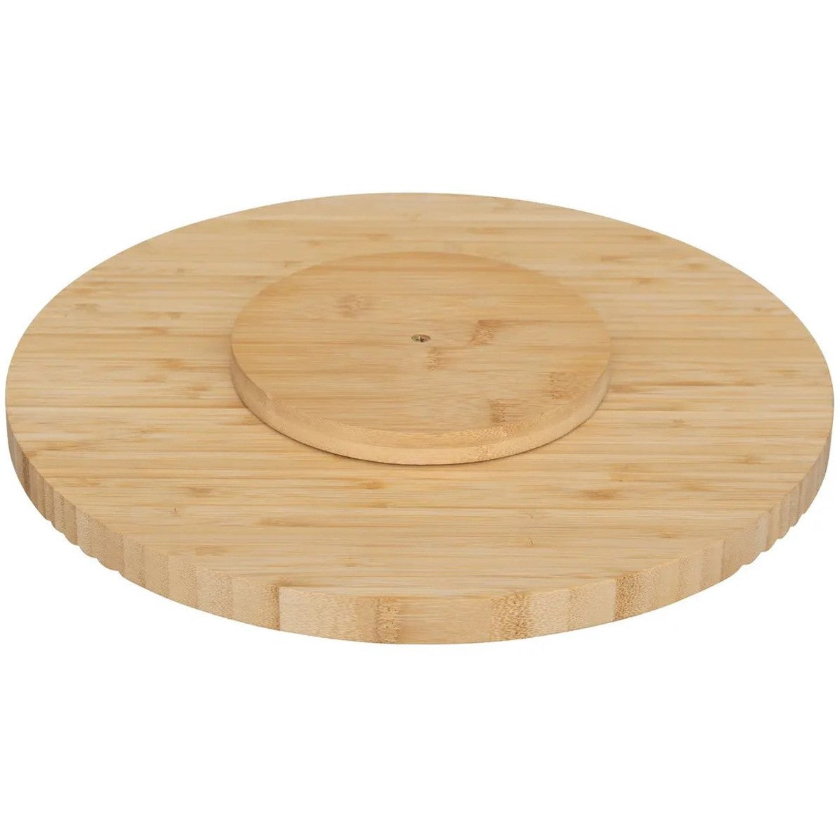 5Five draaibaar serveerplateau van bamboe, lichtbruin, Ø 35 cm (3)