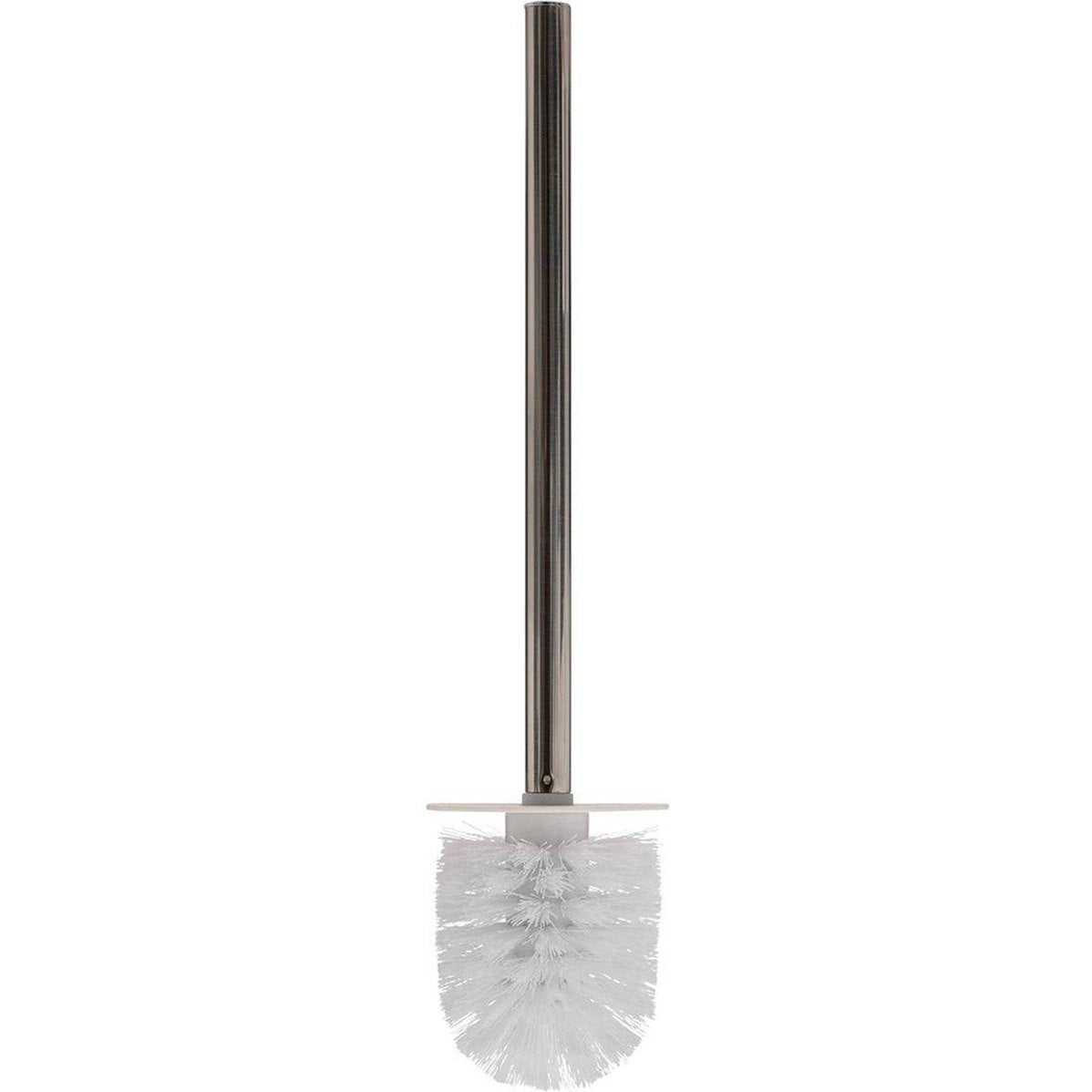 5Five toiletborstel in houder, wit met bamboe, 36 x 9 cm (3)