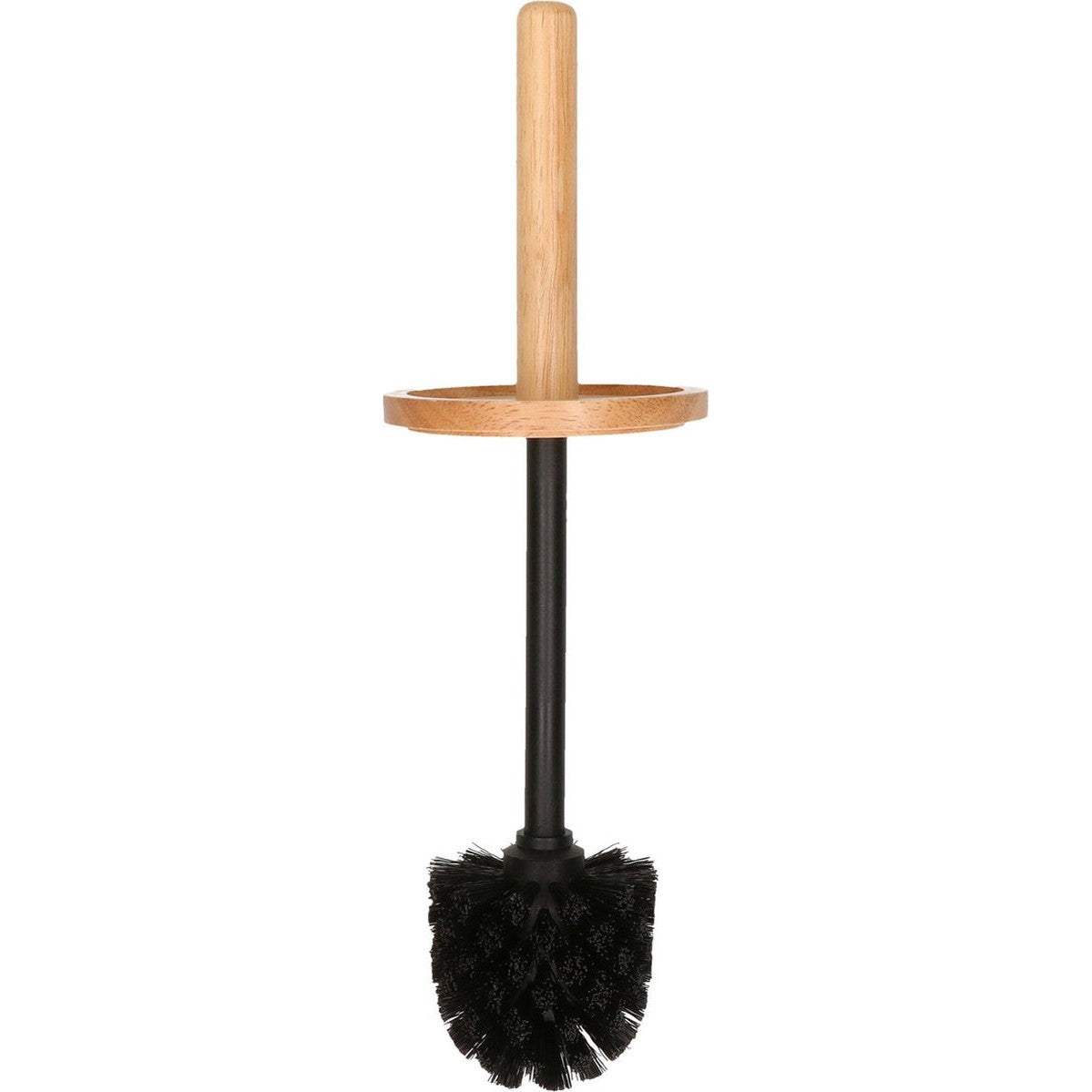 5Five toiletborstel met houder, rond, bladpatroon, 38 cm (3)