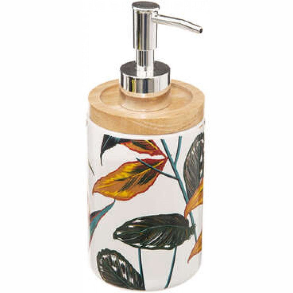 5Five Palawan zeeppompje 280 ml, wit en zilver, polyresin (4)