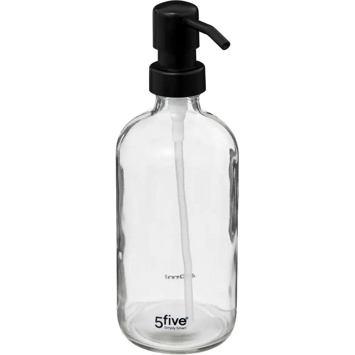 5Five zeeppompje van glas, transparant, 450 ml