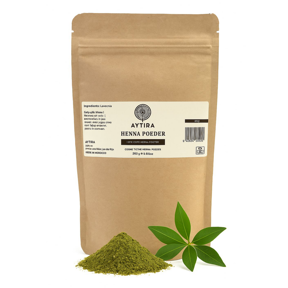 AYTIRA hennapoeder 250 g, 100% puur