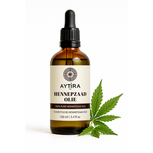 AYTIRA Hennepzaadolie 100 ml – 100% puur & natuurlijk | Voor huid, haar & gezicht - MODESTNOVA