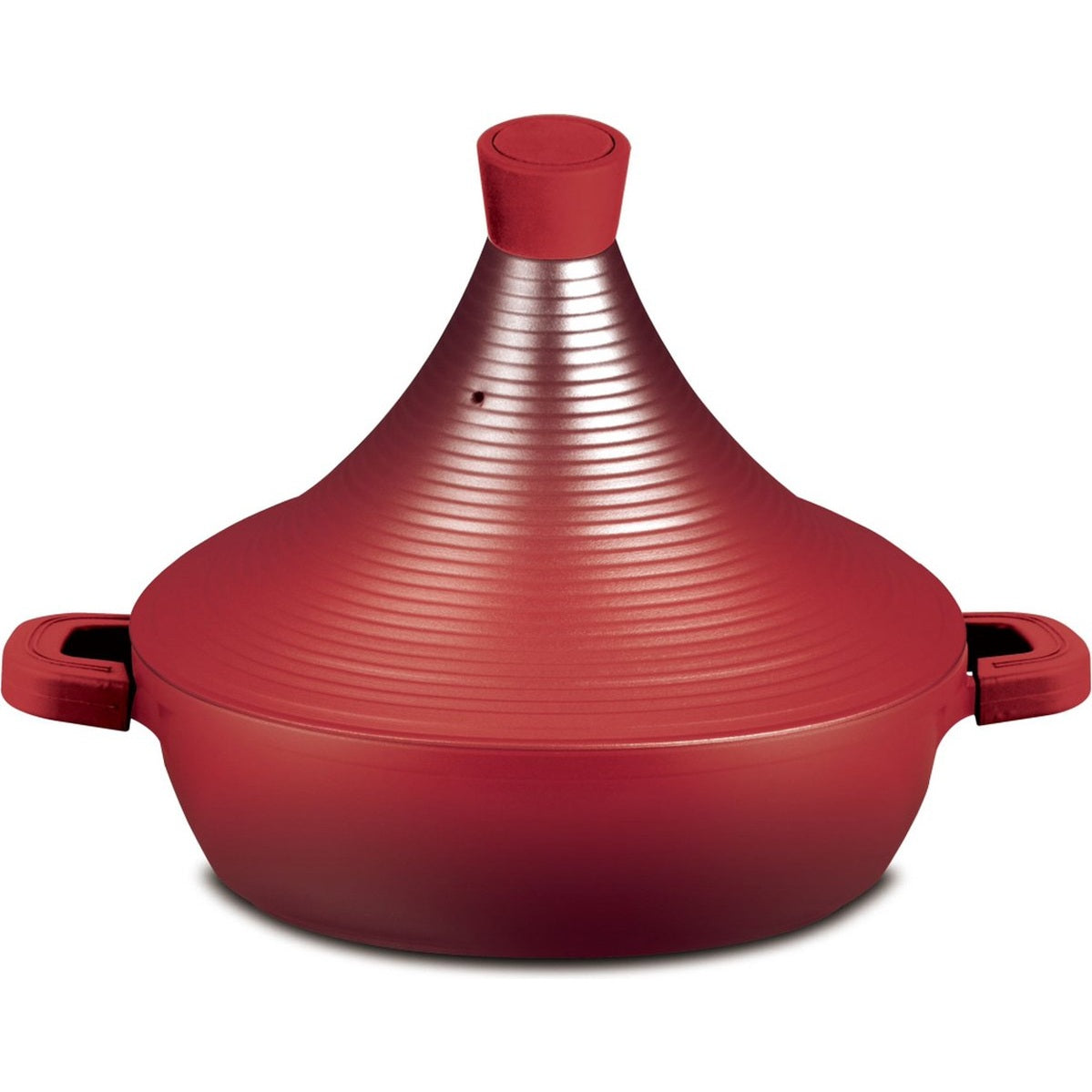 Aluminium tajine Marrakesh 28 cm, rood, geschikt voor inductie