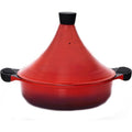 Aluminium tajine Agadir rood, ook voor inductie