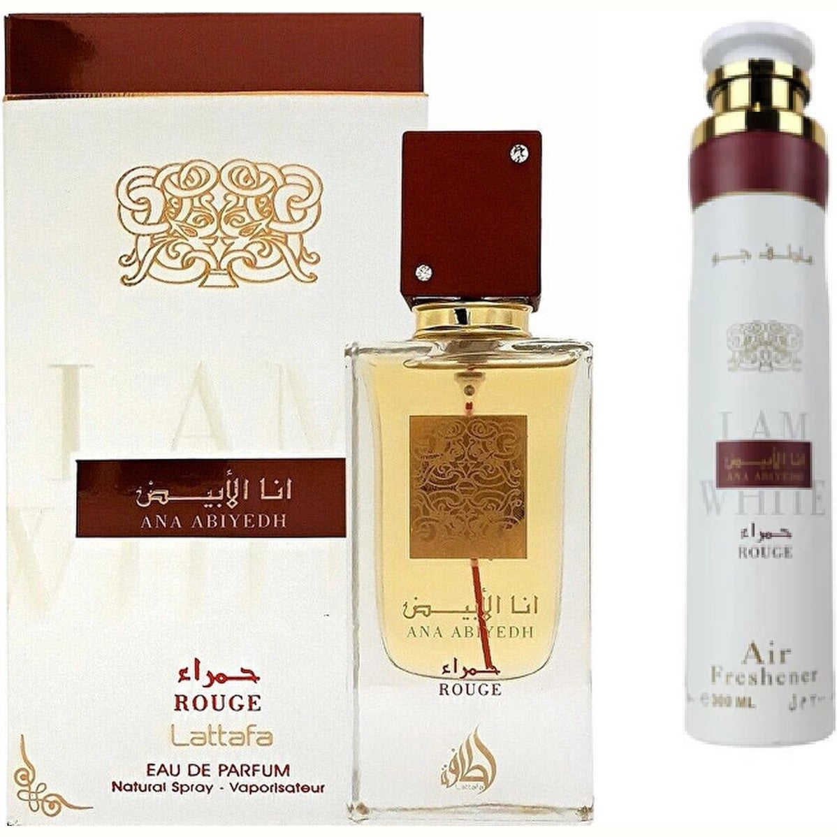 Ana Abiyedh Rouge parfum 60 ml + luchtverfrisser 300 ml