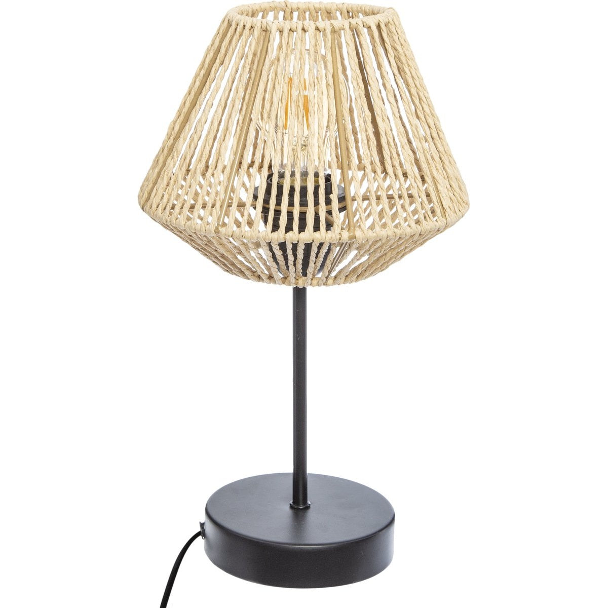 Atmosphera tafellamp Jily, naturel, 34 cm