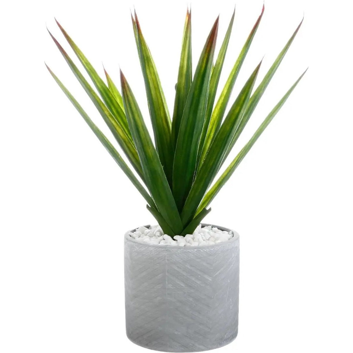 Atmosphera Aloe vera kunstplant in keramische pot, 47 cm