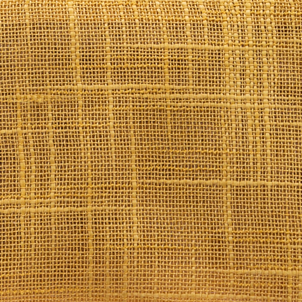 Atmosphera Alton linnen gordijn met ringen, oker, 140 x 240 cm (2)