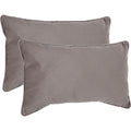 Atmosphera sierkussens Sophia, taupe, set van 2, 30 x 50 cm