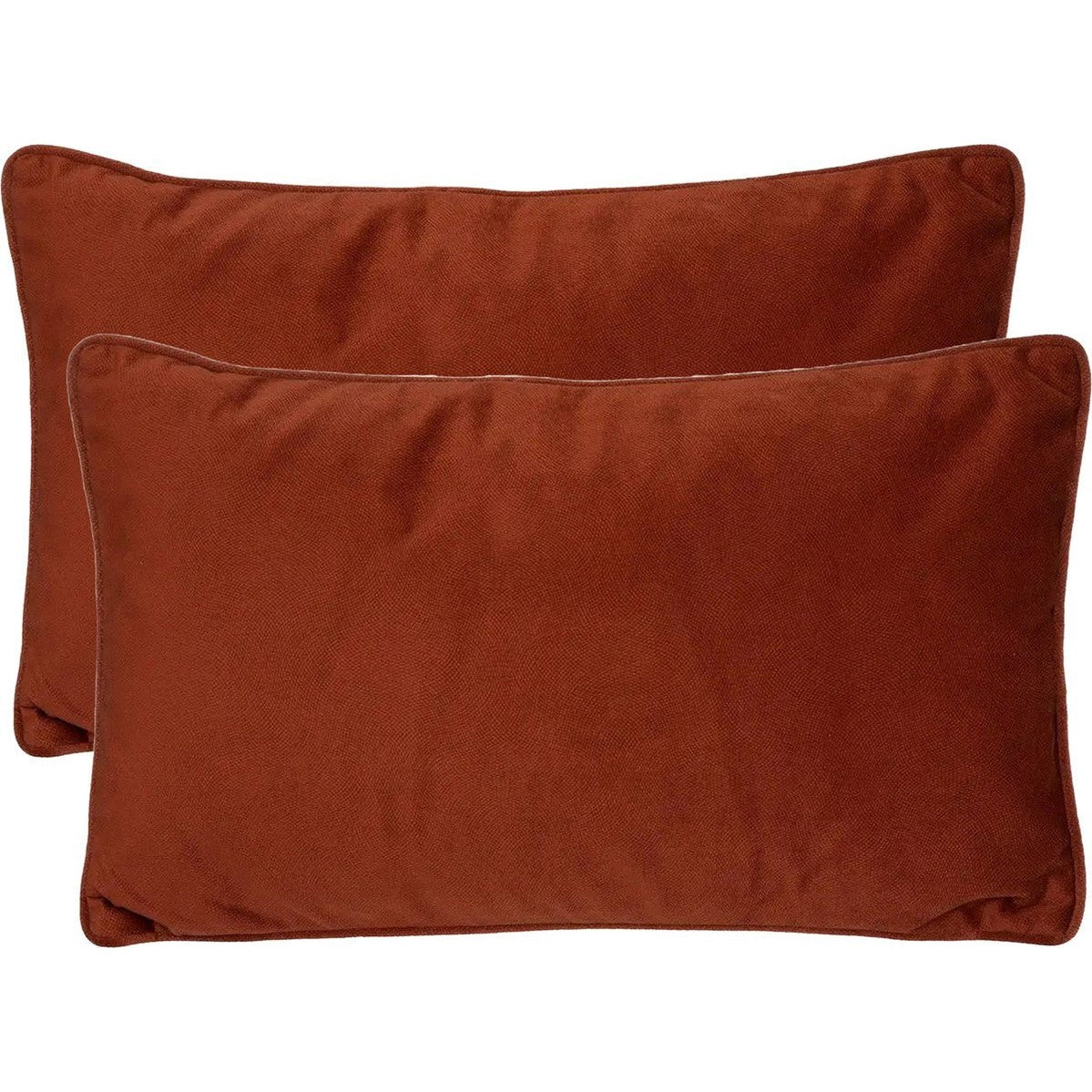 Atmosphera sierkussens Sophia, terracotta, set van 2, 30 x 50 cm